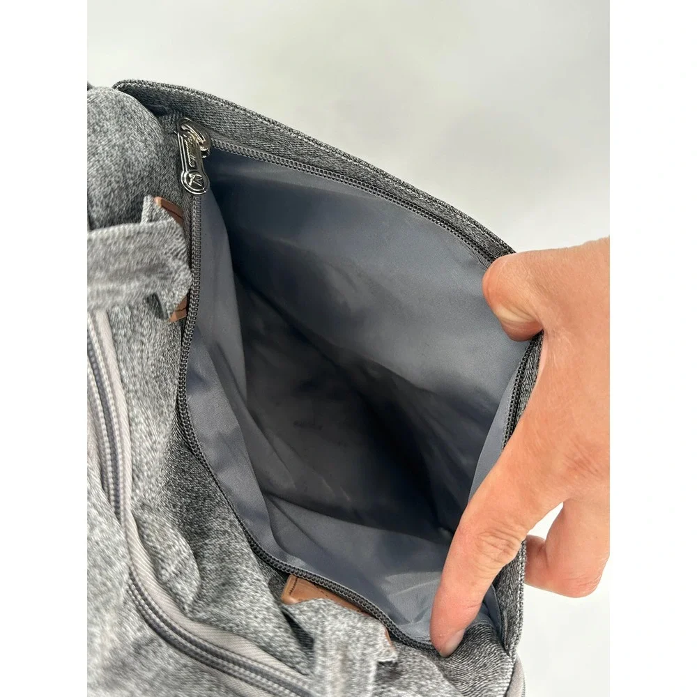 RUVALINO Diaper Backpack Multifunction Travel Bag‎ Gray